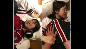 Chơi les với osin bị chồng phát hiện